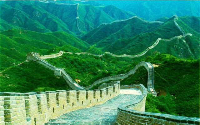 great wall of china wonders the world