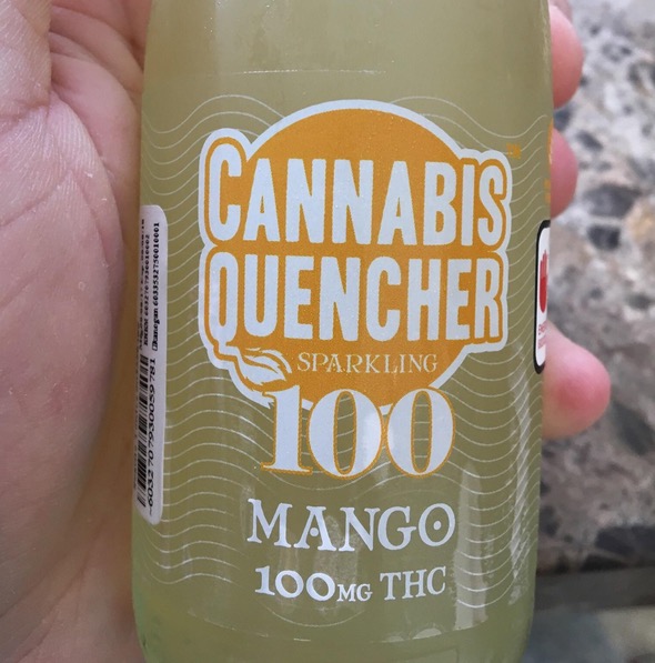 random pic mansion.com - Sparkling Cannabis Quencher 100 Mango 100MG Thc