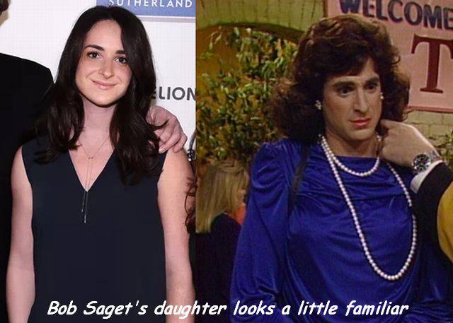 stop sending me this meme - Utherland Helcome Elion Lion Bob Saget's daughter looks a little familiar