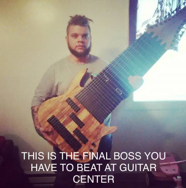 but does it djent - This Is The Final Boss You Have To Beat At Guitar Center