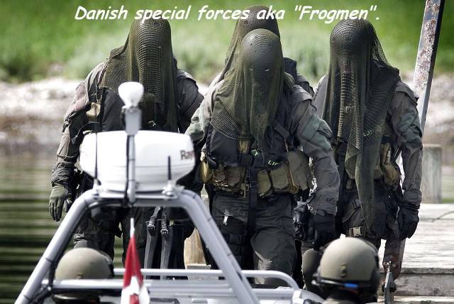 fun pic best special forces in the world ranking - Danish special forces aka "Frogmen".