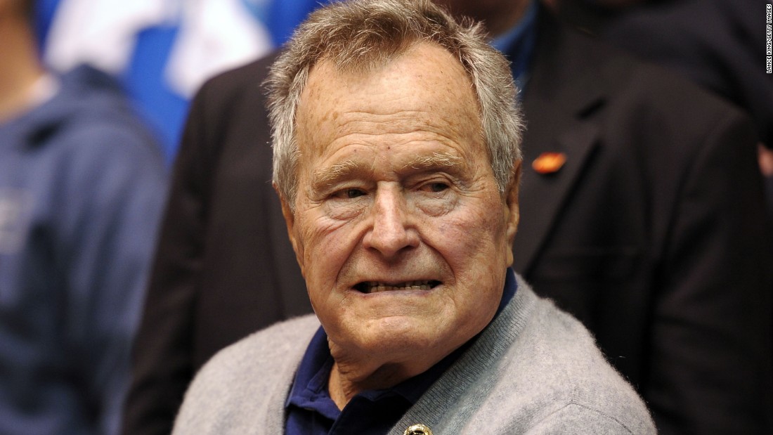 George H.W. Bush
The 41st president of the United States apologized to an actress after she wrote in a now-deleted Instagram post that Bush sexually assaulted her while she posed for a picture with him. Heather Lind said Bush touched her inappropriately from behind twice and told her "a dirty joke."
"President Bush would never -- under any circumstance -- intentionally cause anyone distress, and he most sincerely apologizes if his attempt at humor offended Ms. Lind," the former President's spokesman said.
Later, in a second statement, spokesman Jim McGrath said:

"At age 93, President Bush has been confined to a wheelchair for roughly five years, so his arm falls on the lower waist of people with whom he takes pictures. To try to put people at ease, the president routinely tells the same joke — and on occasion, he has patted women's rears in what he intended to be a good-natured manner. Some have seen it as innocent; others clearly view it as inappropriate. To anyone he has offended, President Bush apologizes most sincerely."Two other women -- actress Jordana Grolnick and a woman who wishes to remain anonymous -- later came forward with their own similar accusations.