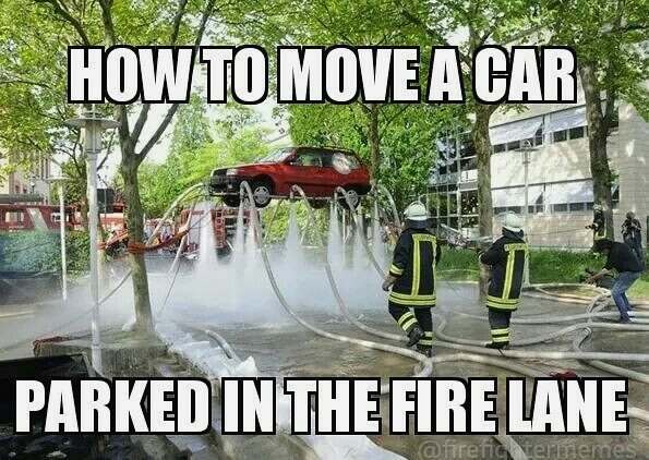 random pic tree - How To Move A Car Parked In The Fire Lane termemes