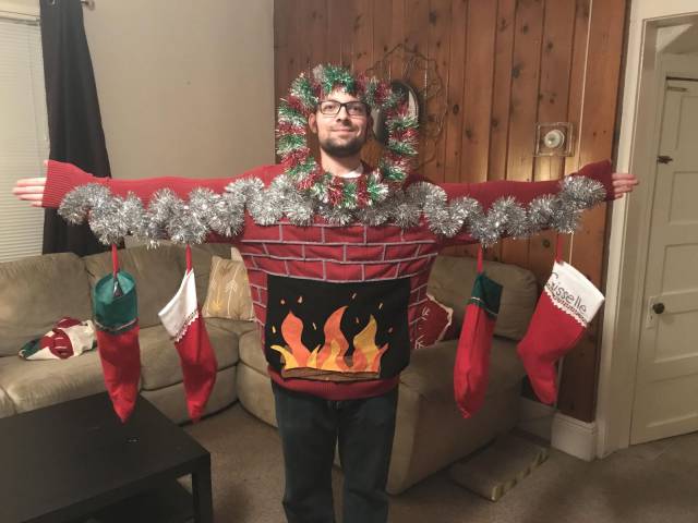 ugly sweater contest