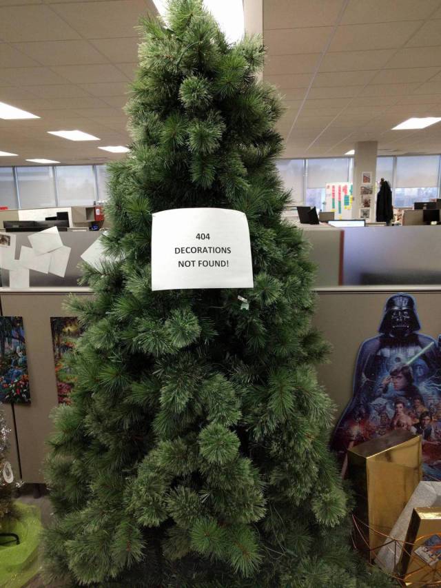 funny christmas trees - 404 Decorations Not Found!