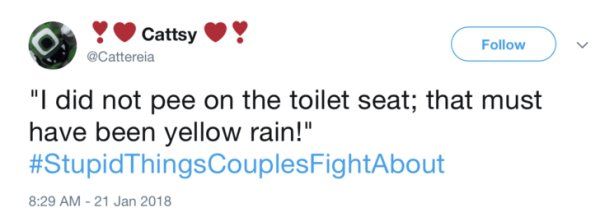 30 People share the couples fights that no man will ever win