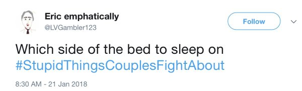 30 People share the couples fights that no man will ever win