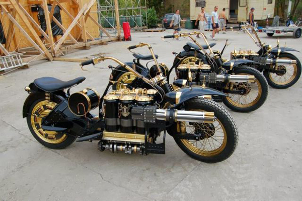 wtf steampunk motorcycle