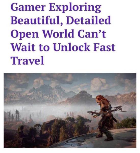 sky - Gamer Exploring Beautiful, Detailed Open World Can't Wait to Unlock Fast Travel