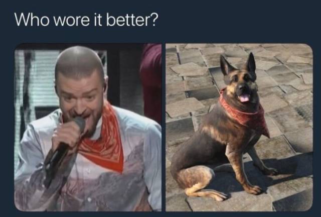 wore it better justin timberlake or mac - 'Who wore it better?