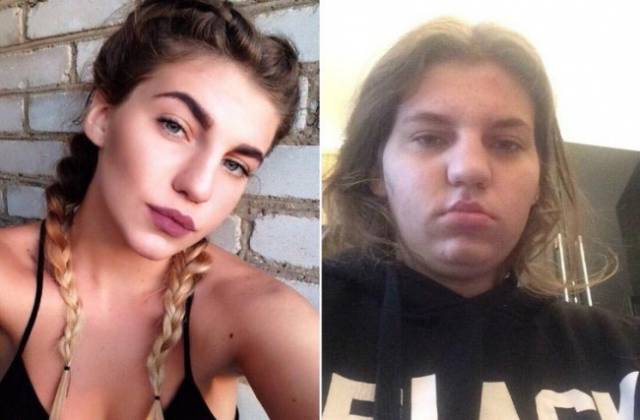 makeup magic profile picture vs real life