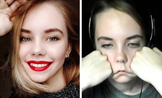 makeup magic social media vs real life profile