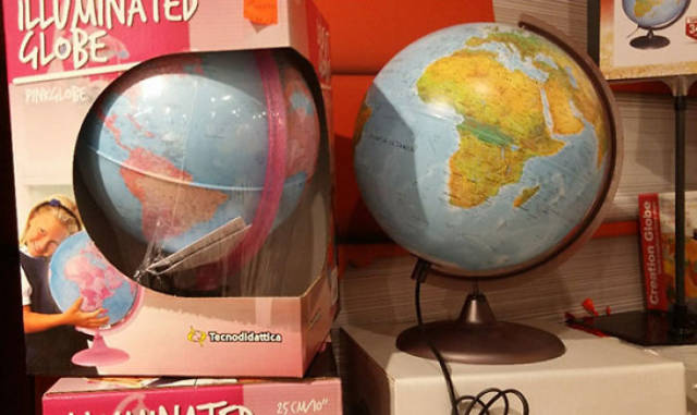 unnecessarily gendered products - Illuminated Globe Creation Globe Tecnodidattica Mata 25 Cm