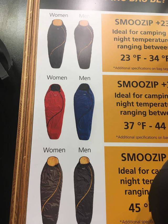 shoe - Women Smoozip 25 Ideal for camping night temperatur ranging between 23 F 34 F Additional specifications on bag tag Women Men Smoozip Ideal for campin night temperat ranging betwe 37 F 44 Additional specifications on bac Women Men Smoozip Ideal for 