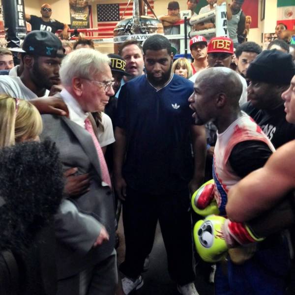 warren buffett floyd mayweather - ma Tbe