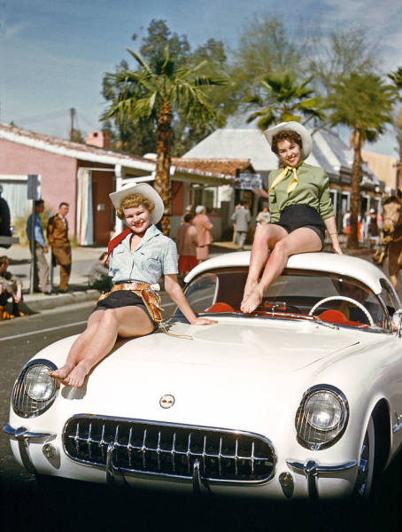 Parade In Palm Springs, Florida. 1955