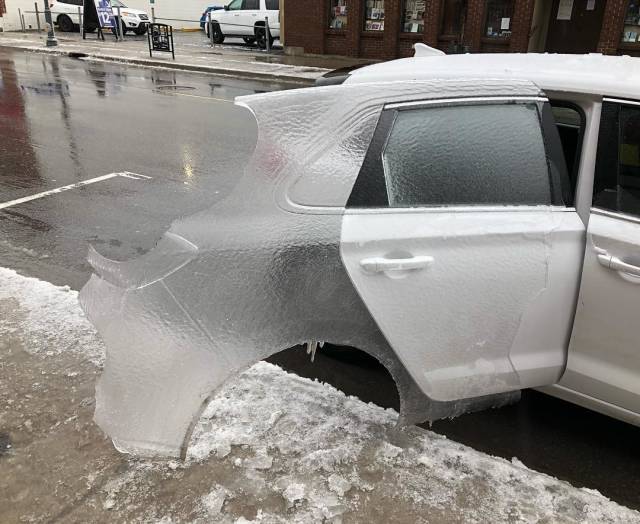 ice car door