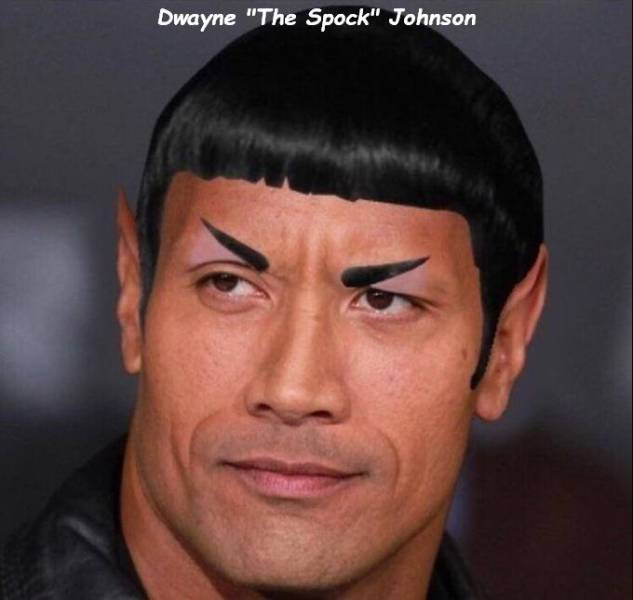 dwayne the spock johnson - Dwayne "The Spock" Johnson
