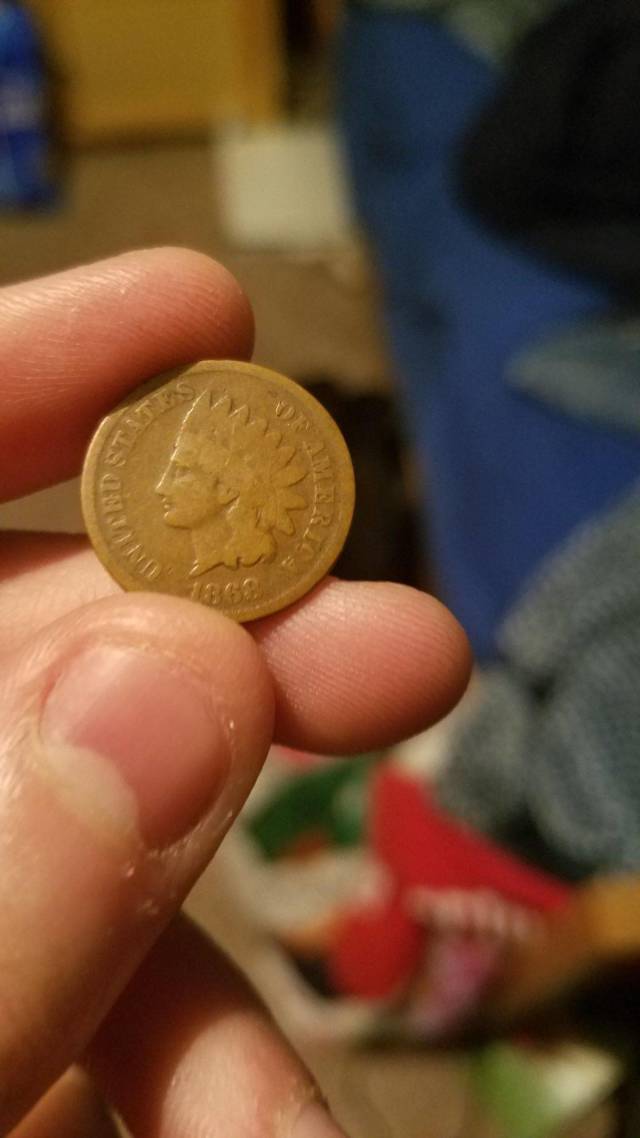 This penny I got in my change is 150 years old