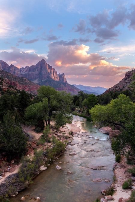This is Zion National Park in Utah.