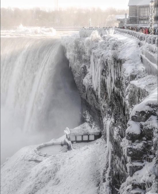 Consider visiting Niagara Falls in the winter