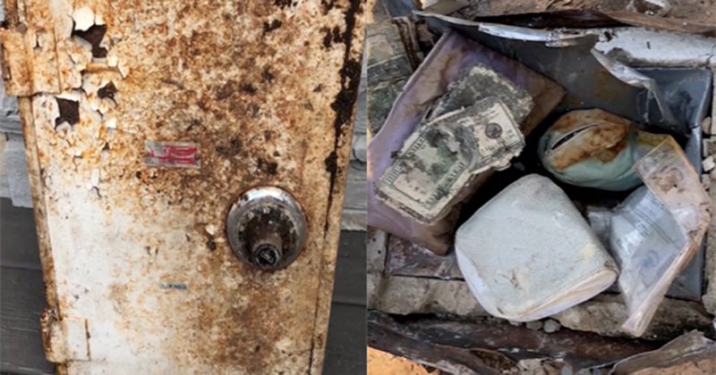Inside the safe “there are all these bags with hundreds and jewelry, diamonds, engagement rings, dozens of rings, gold with jade,” Matthew said, according to CBS New York. “It was stunning.”

In total, the contents totaled $52,000, reported CBS New York — including $16,300 in cash that hadn’t been damaged, the Emanuels told the Staten Island Advance.