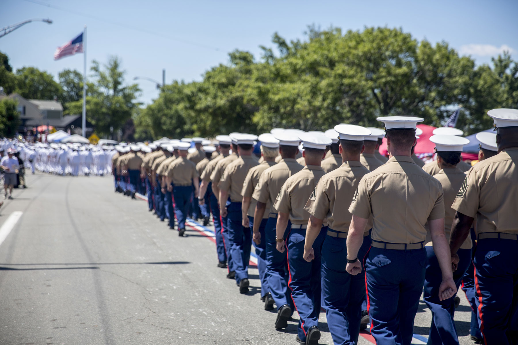 4th of july military parade - .