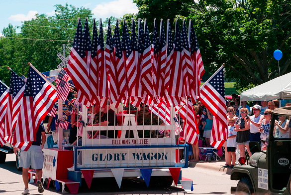 fourth of july political floats
