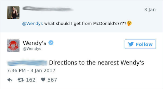 savage wendy's roasts - 3 Jan what should I get from McDonald's???? Wendy's Directions to the nearest Wendy's 17 162 567