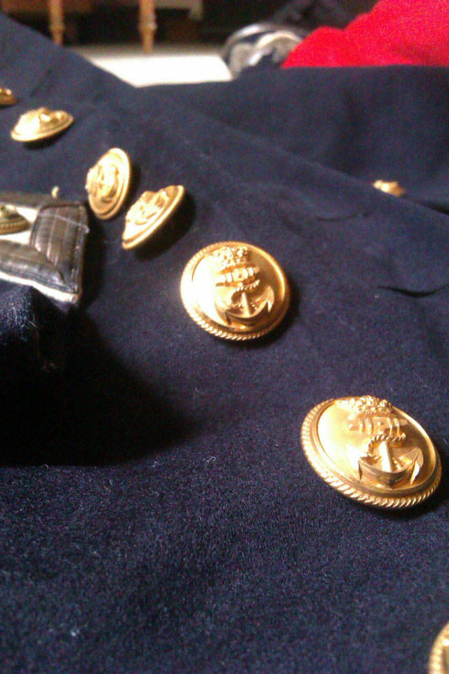 High quality brass uniform buttons
