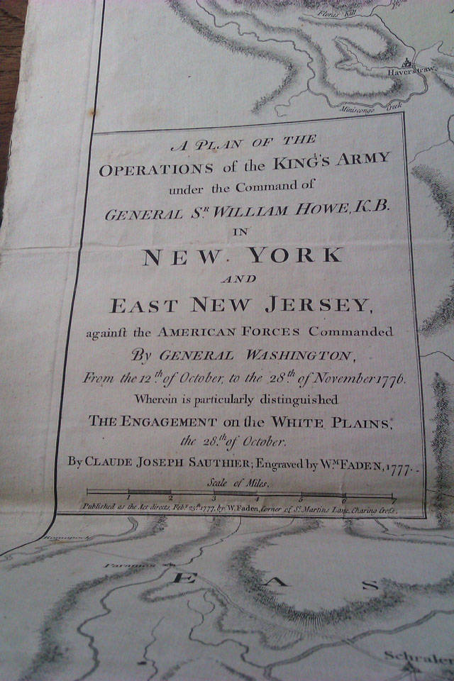 News from the battle front, New York, 1777. (from folder)