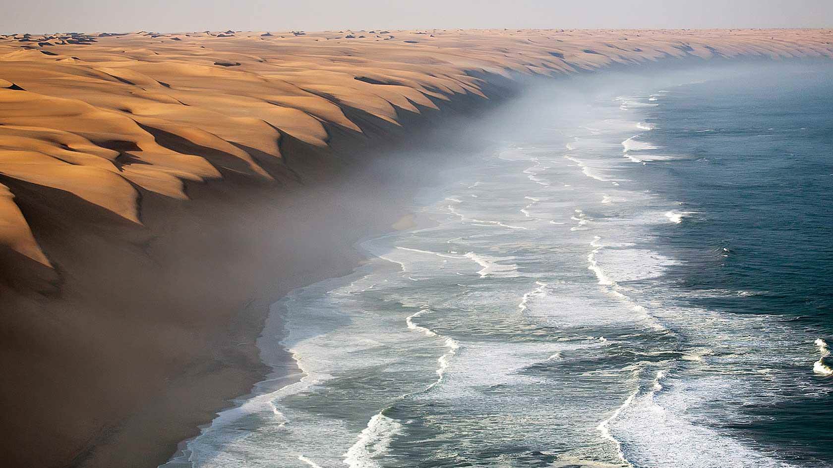 Where the desert meets the ocean