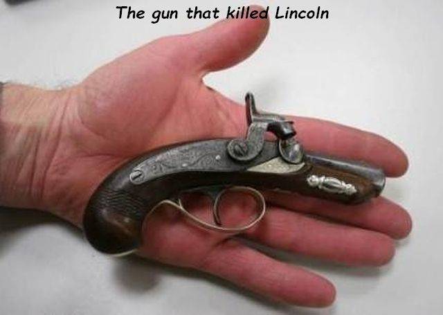 john wilkes booth gun - The gun that killed Lincoln