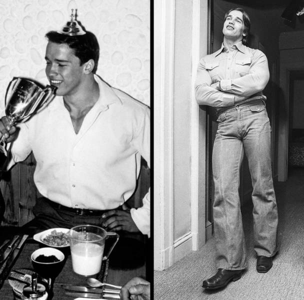 Young Arnold Schwarzenegger, 1960s