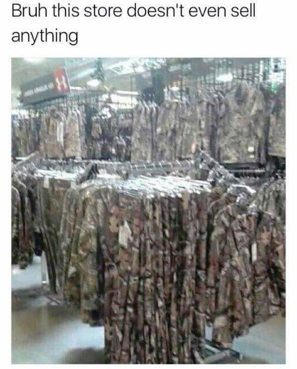 store sells nothing meme - Bruh this store doesn't even sell anything