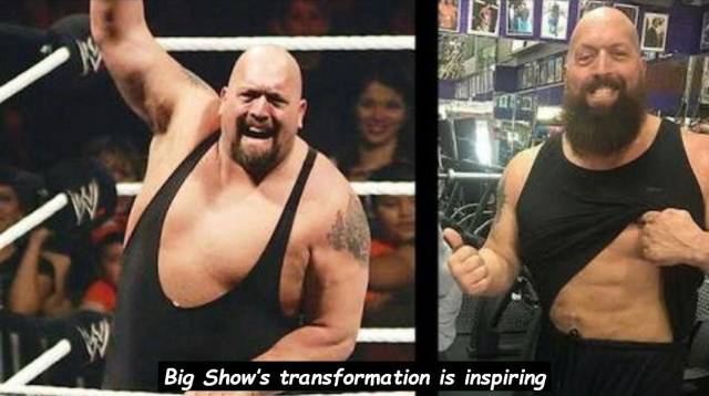big show weight loss - Big Show's transformation is inspiring
