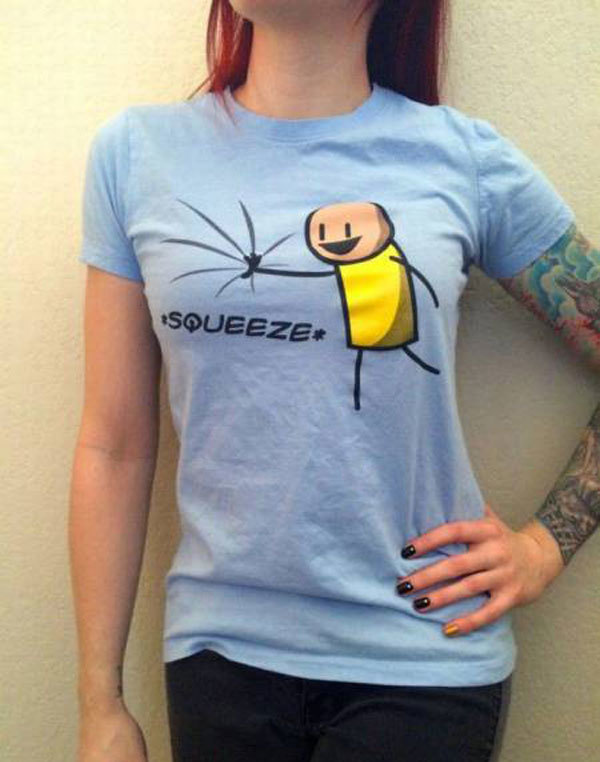 cyanide and happiness shirt - Squeeze