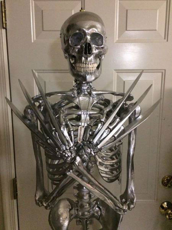 cool pic wolverine skeleton
