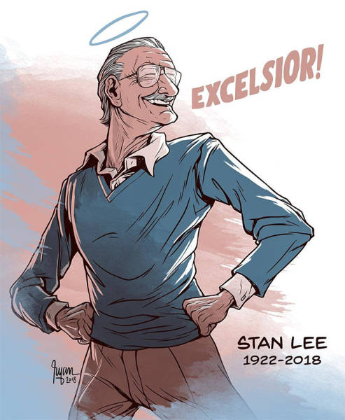 goodbye stan lee art - Excelsior! Stan Lee 19222018 D 2018