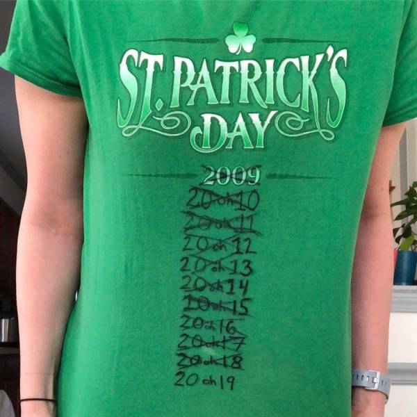 t shirt - St Patrick'S Uodavcu 2009 200610 20 h 12 2013 2014 Za ZOkt 7 20ch 19