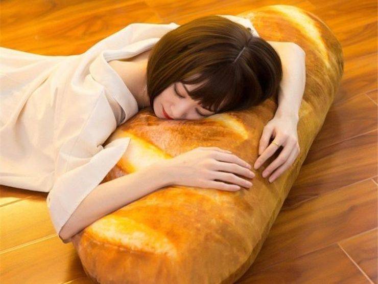 amazon is selling a giant bread pillow