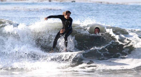 perfectly timed photos surfing