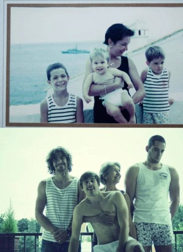 Many Years Later...Best Then And Now Photos