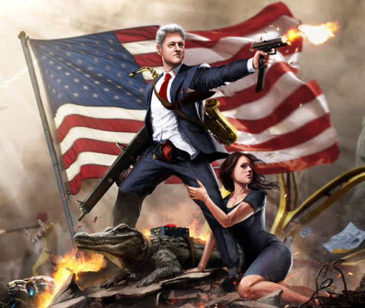 If Presidents Were Badass Action Heroes