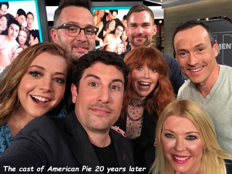 American Pie - 7 Men The cast of American Pie 20 years later