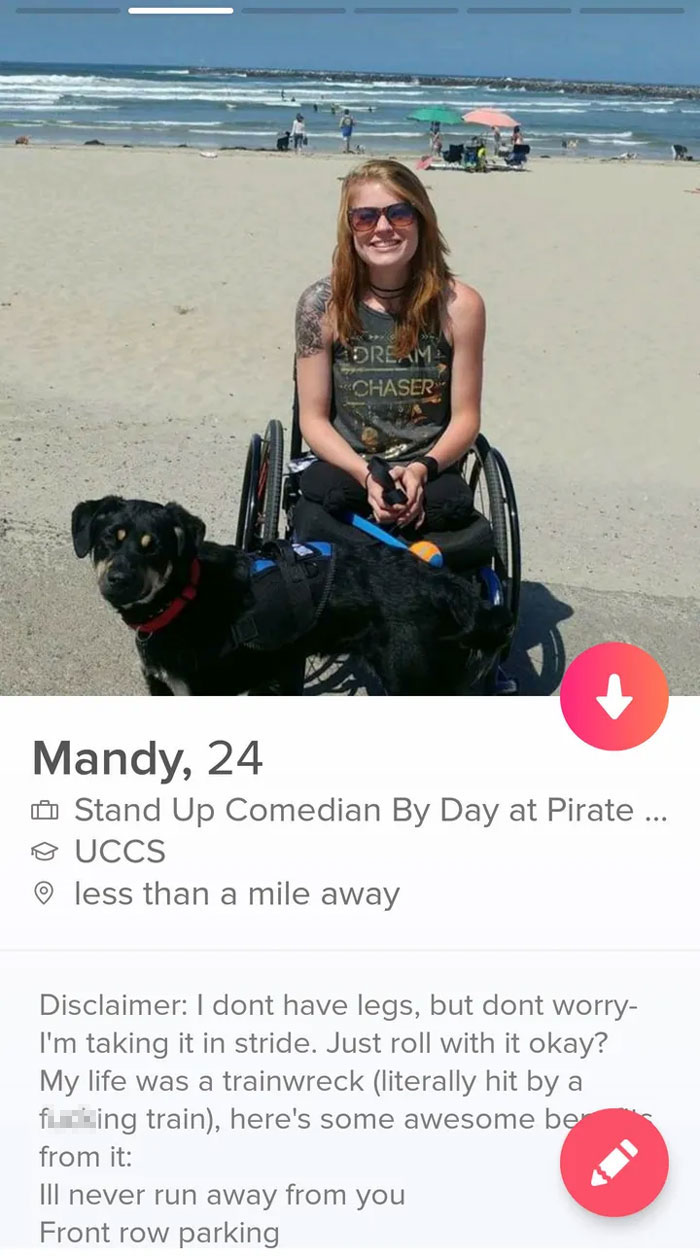 12 Tinder Users Who Have Lost Their Limbs