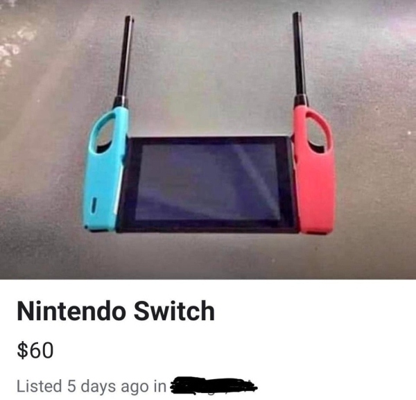 my switch was too heavy so i got a lighter one - Nintendo Switch $60 Listed 5 days ago in