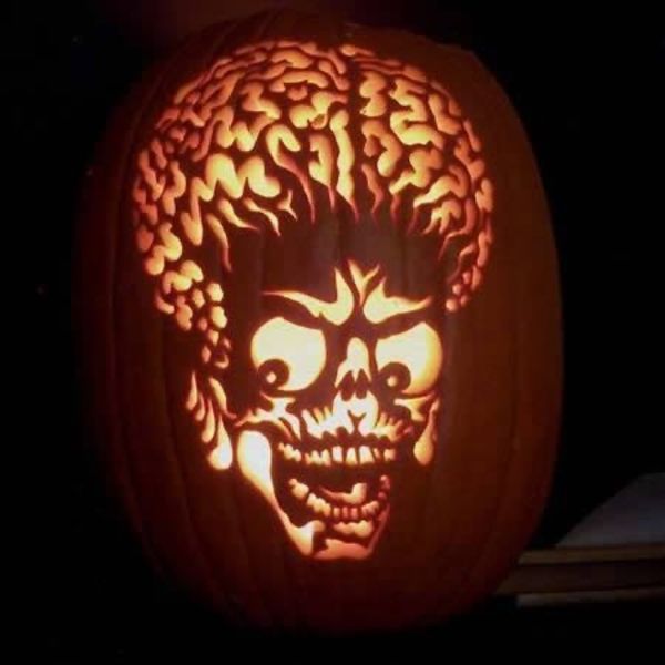 carve a pumpkin