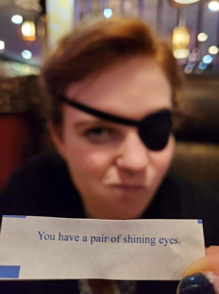 glasses - You have a pair of shining eyes.