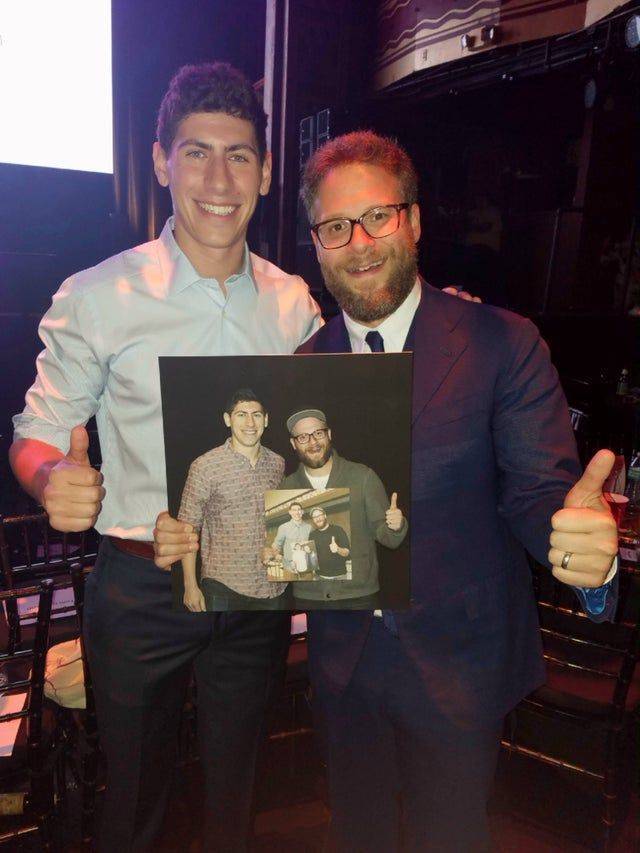 annual picture with seth rogen